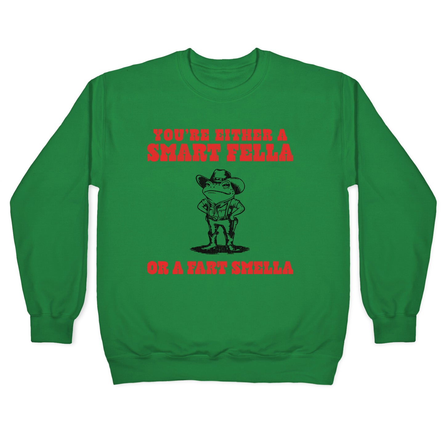Fart Smella Crewneck Sweatshirt