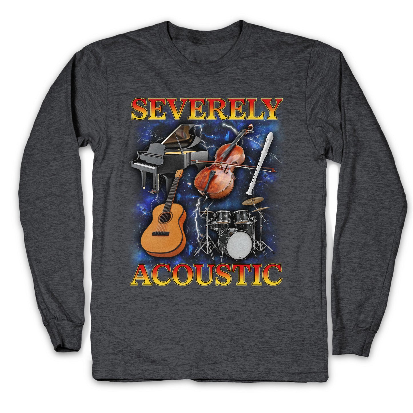 Severely Acoustic Longsleeve Tee