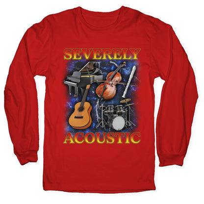 Severely Acoustic Longsleeve Tee