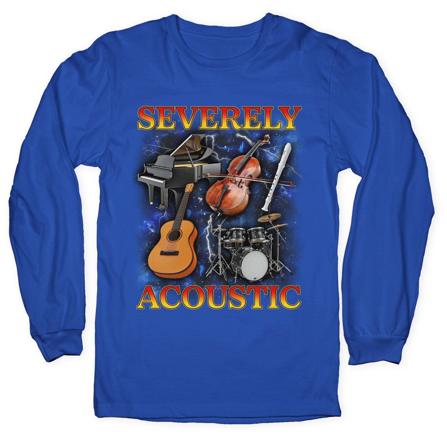Severely Acoustic Longsleeve Tee