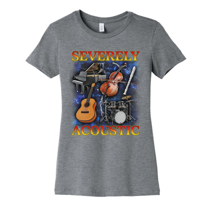 Severely Acoustic Womens Cotton Tee