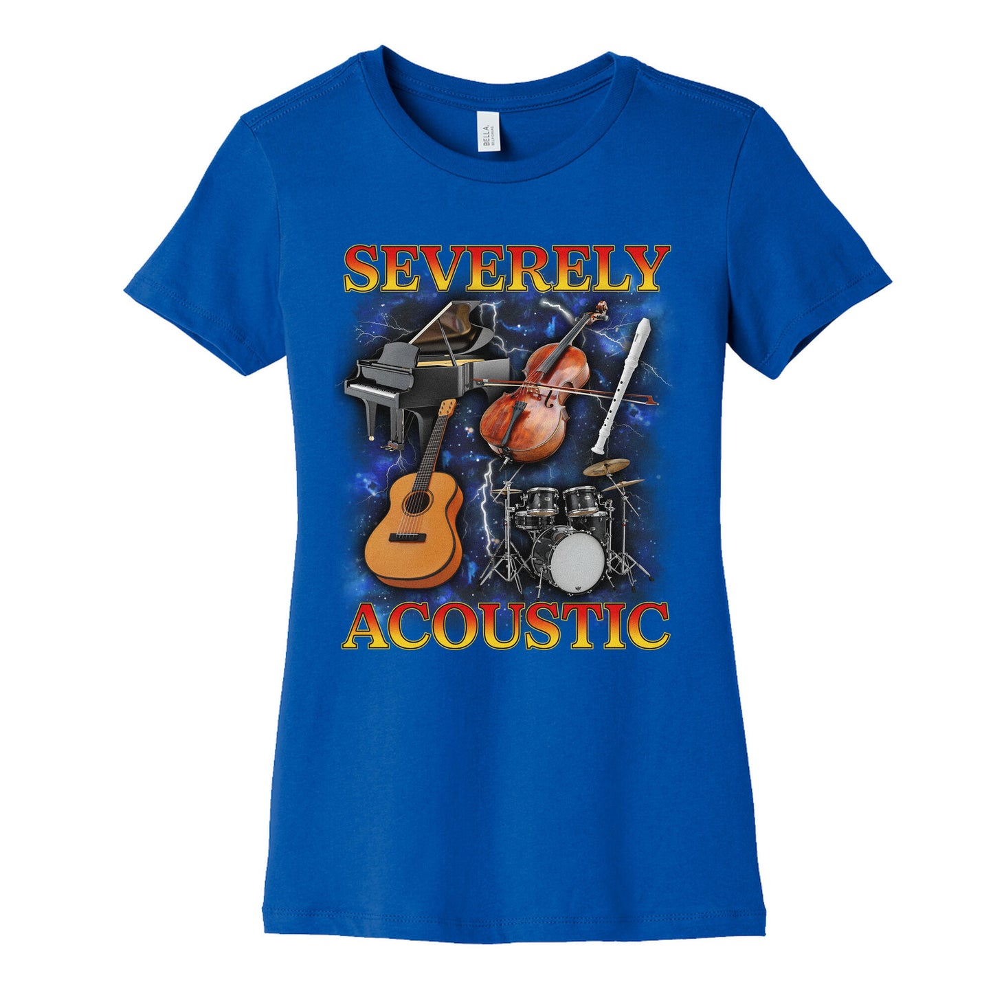 Severely Acoustic Womens Cotton Tee