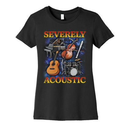 Severely Acoustic Womens Cotton Tee
