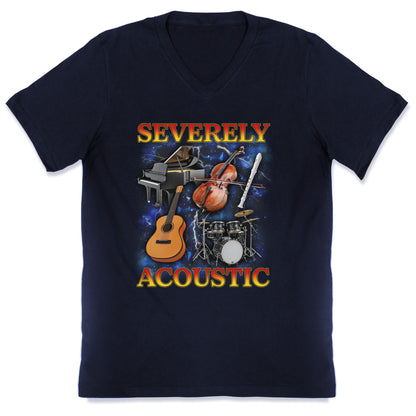 Severely Acoustic V-Neck