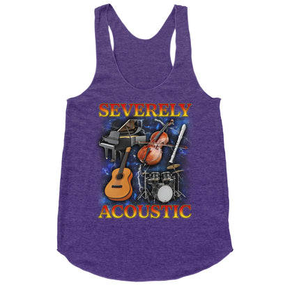 Severely Acoustic Racerback Tank