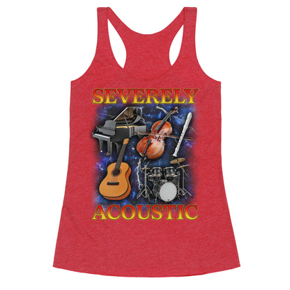 Severely Acoustic Racerback Tank