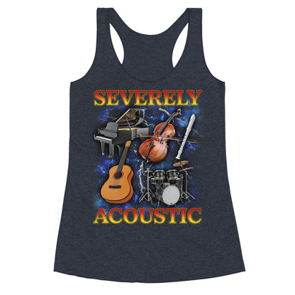 Severely Acoustic Racerback Tank