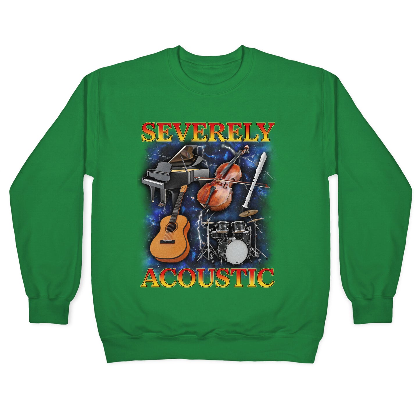 Severely Acoustic Crewneck Sweatshirt