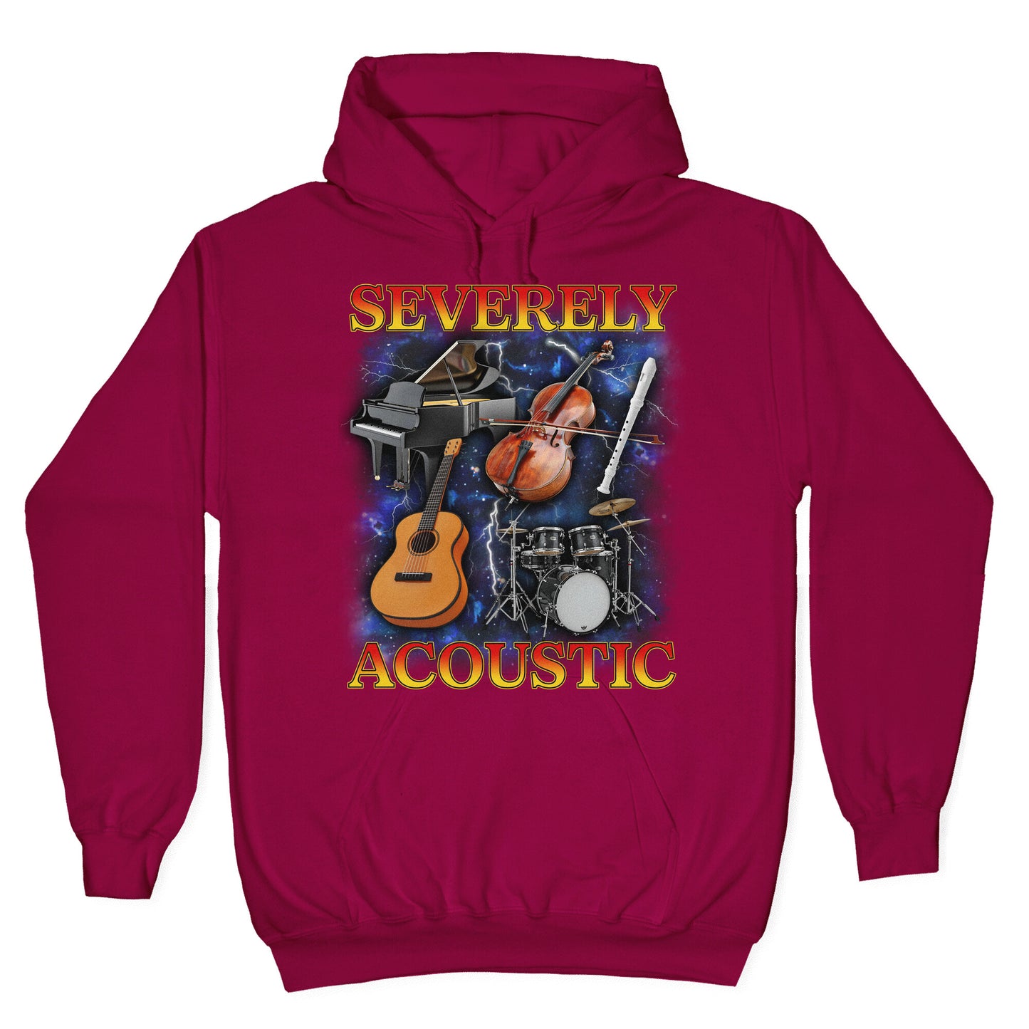 Severely Acoustic Hoodie