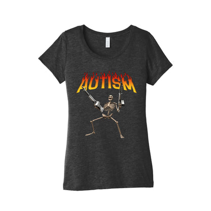 Autism! Womens Triblend Tee