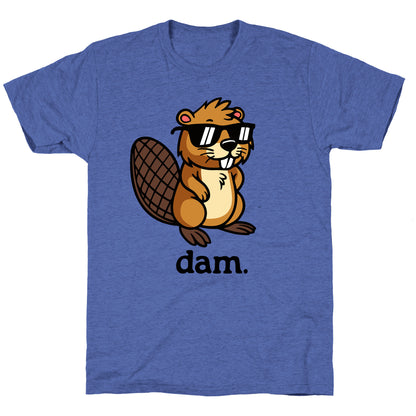 Dam. Unisex Triblend Tee