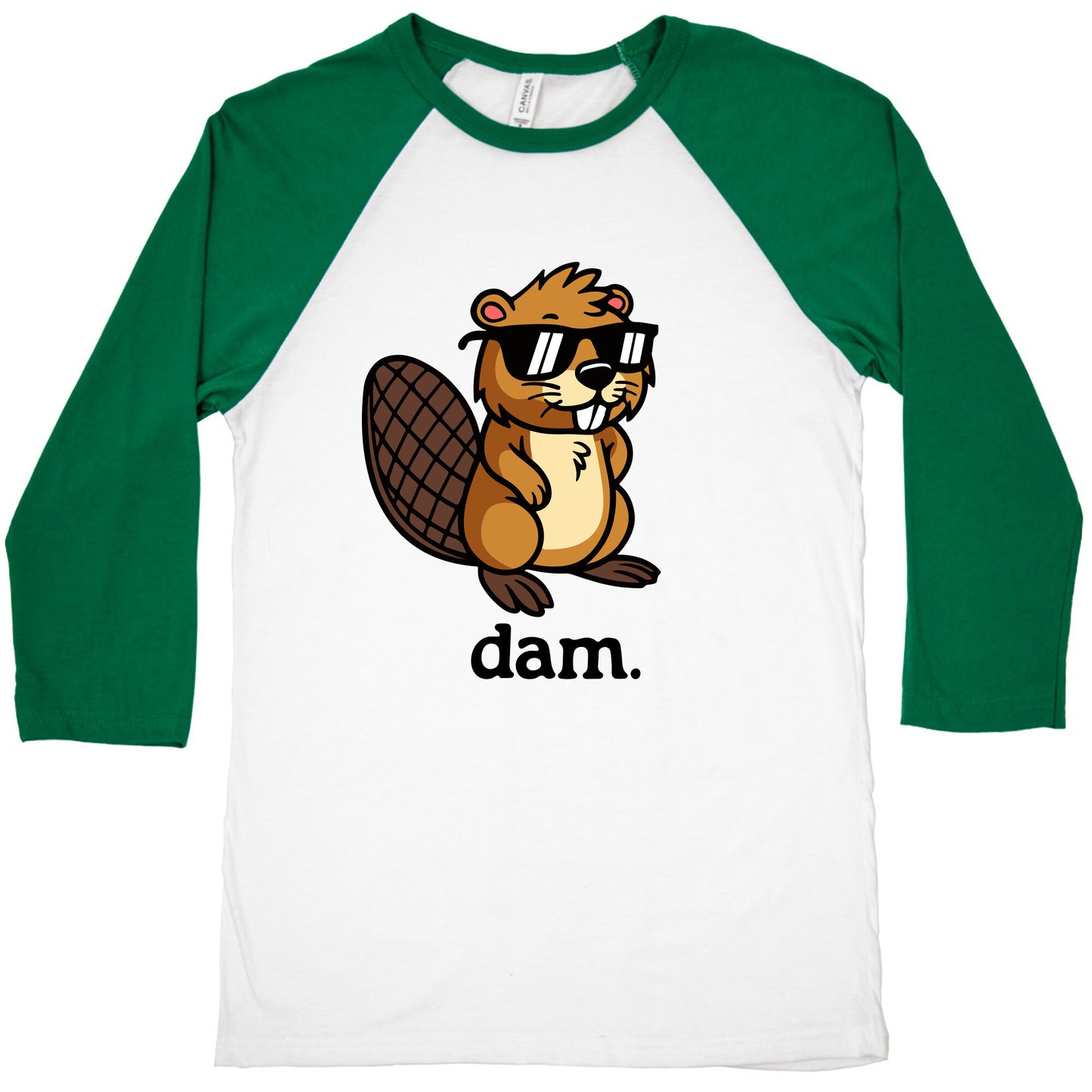 Dam. Baseball Tee