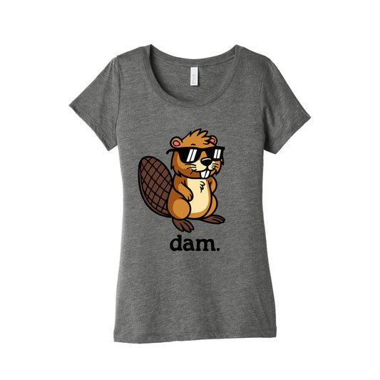 Dam. Womens Triblend Tee