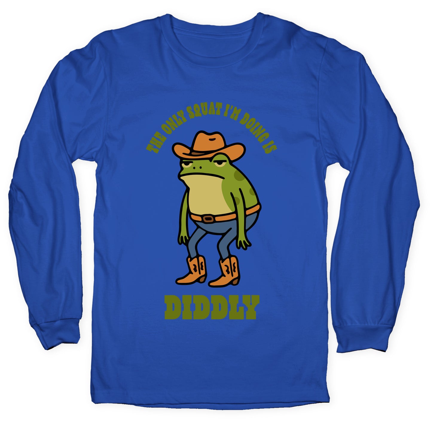 Diddly Squat Frog Longsleeve Tee