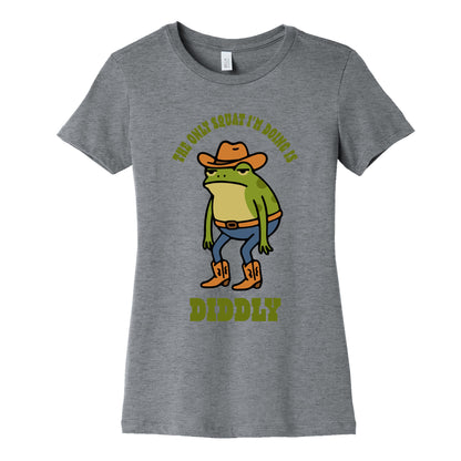 Diddly Squat Frog Womens Cotton Tee