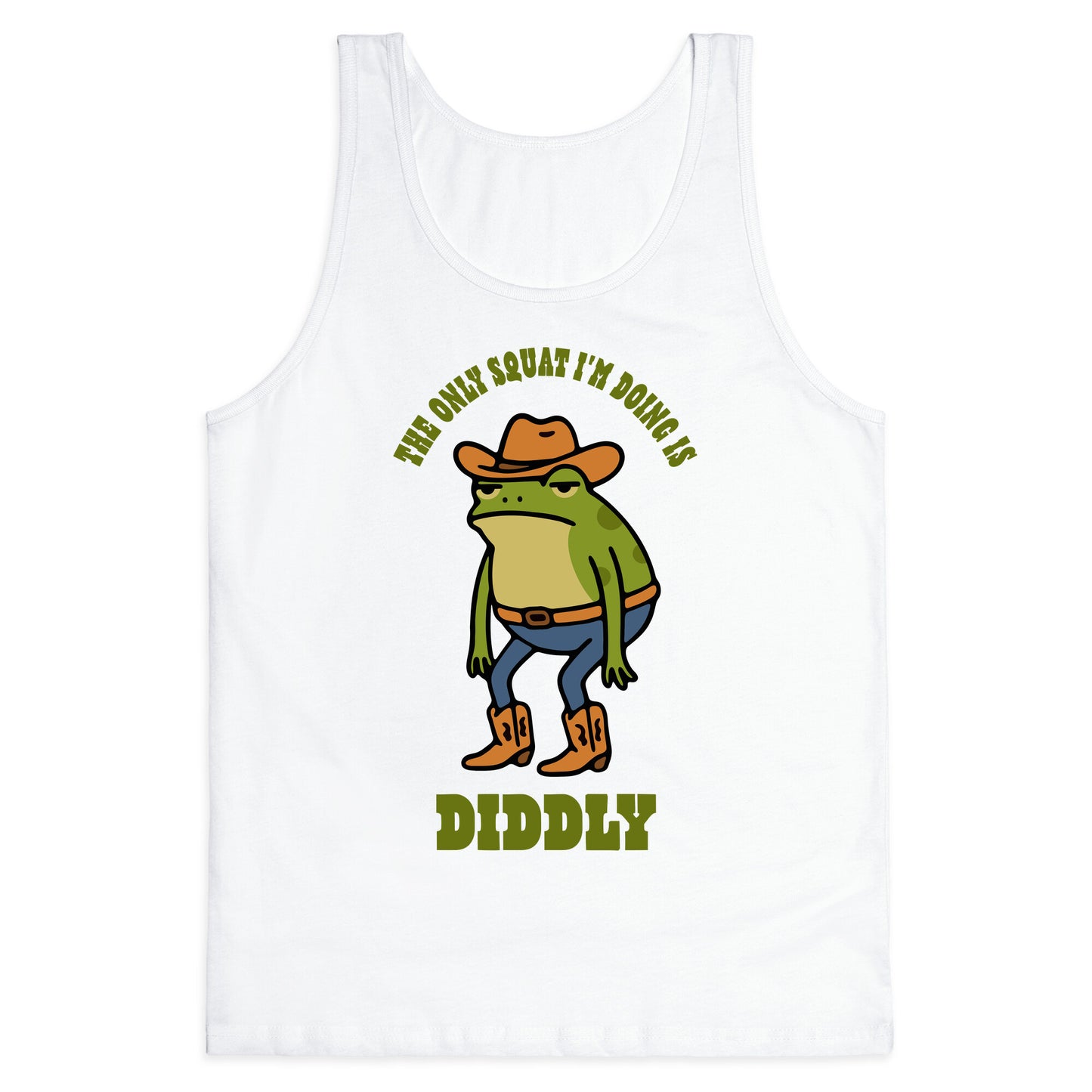 Diddly Squat Frog Tank Top