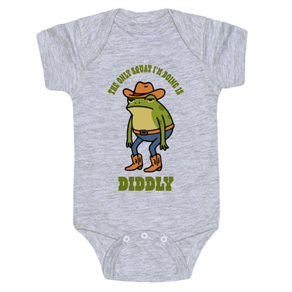 Diddly Squat Frog Baby One-Piece
