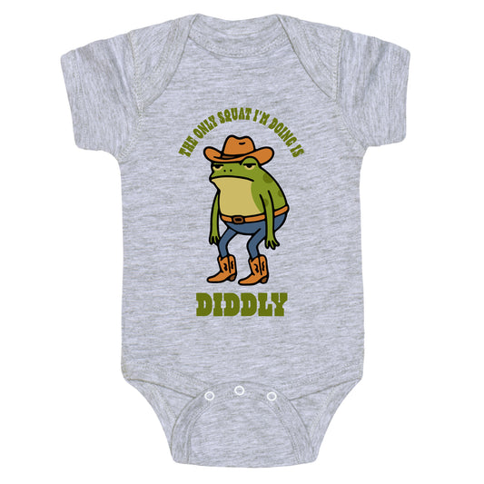 Diddly Squat Frog Baby One-Piece