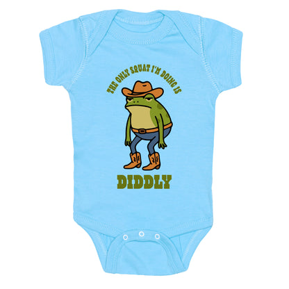 Diddly Squat Frog Baby One-Piece