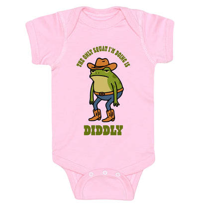 Diddly Squat Frog Baby One-Piece