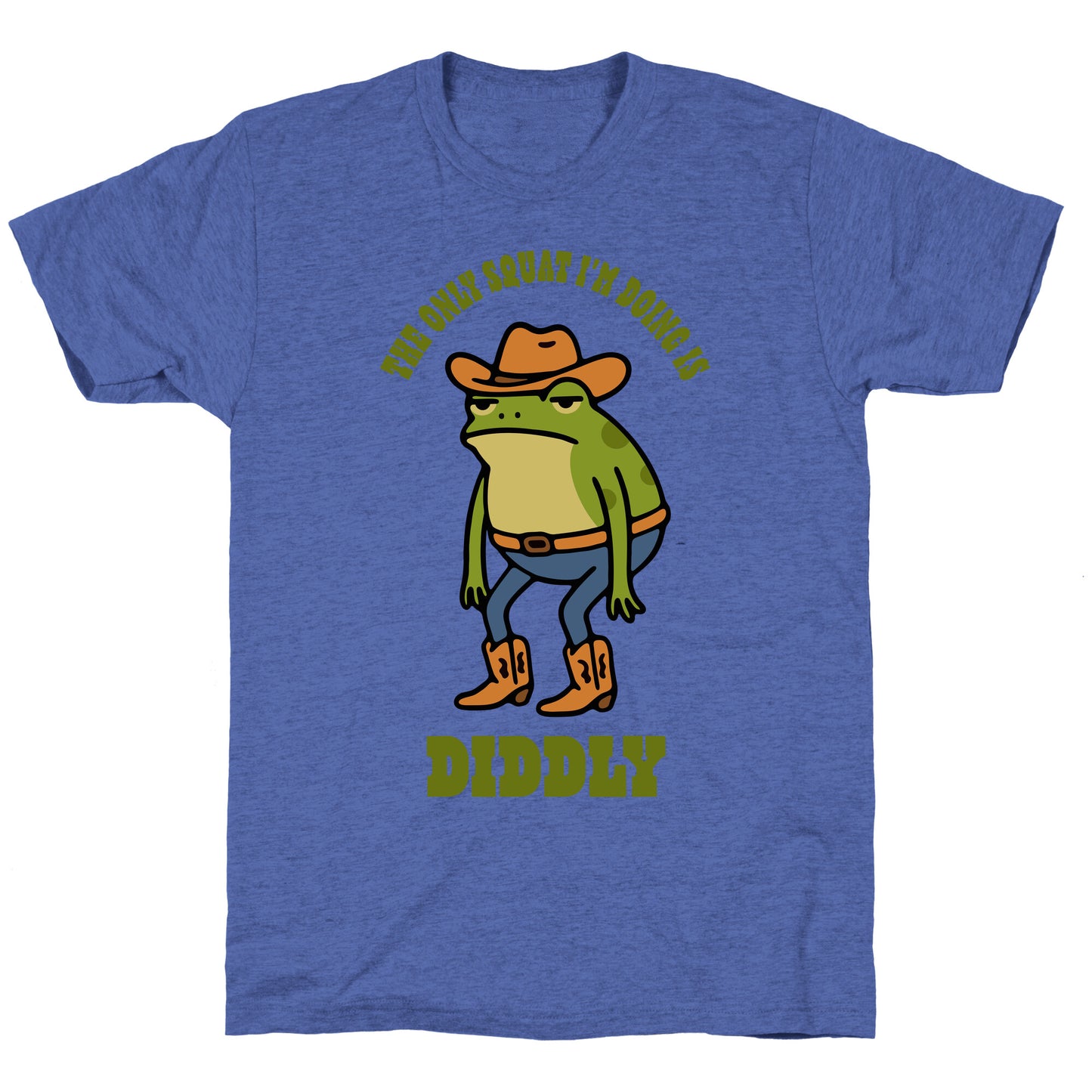 Diddly Squat Frog Unisex Triblend Tee