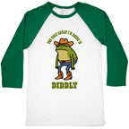 Diddly Squat Frog Baseball Tee