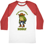 Diddly Squat Frog Baseball Tee