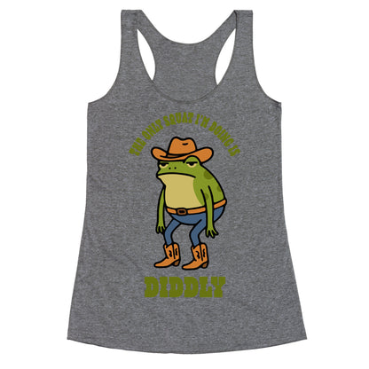 Diddly Squat Frog Racerback Tank