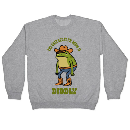 Diddly Squat Frog Crewneck Sweatshirt