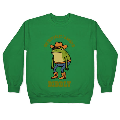 Diddly Squat Frog Crewneck Sweatshirt