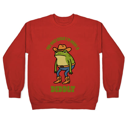 Diddly Squat Frog Crewneck Sweatshirt