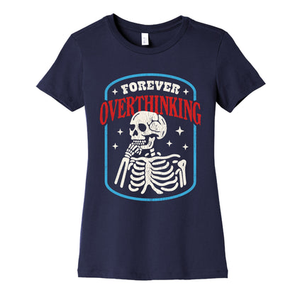 Overthinking Womens Cotton Tee
