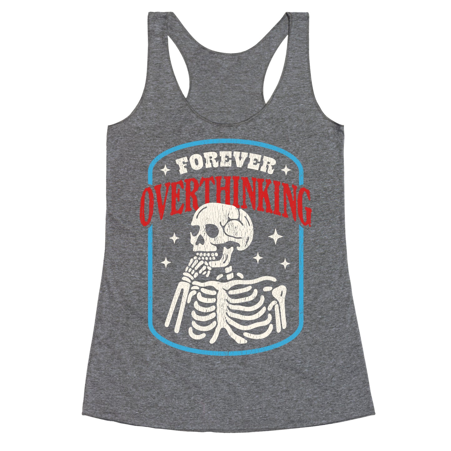 Overthinking Racerback Tank