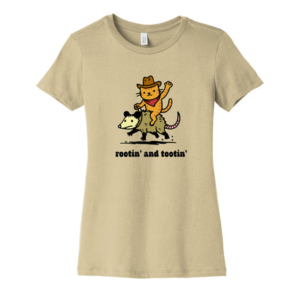 Rootin and Tootin Womens Cotton Tee