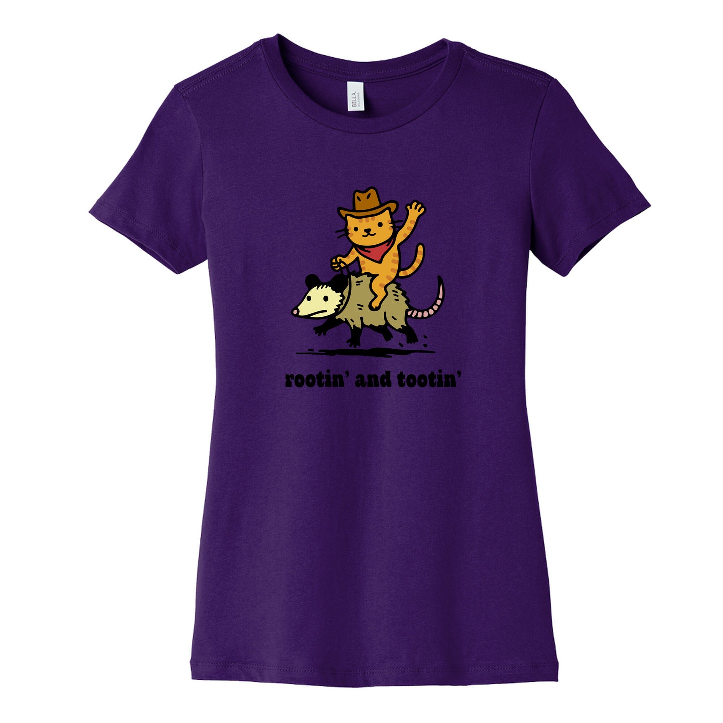 Rootin and Tootin Womens Cotton Tee