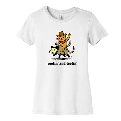 Rootin and Tootin Womens Cotton Tee