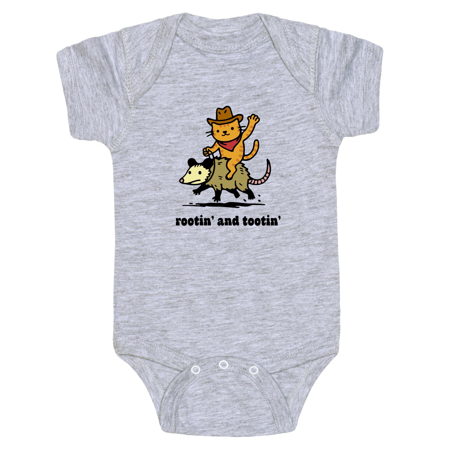 Rootin and Tootin Baby One-Piece