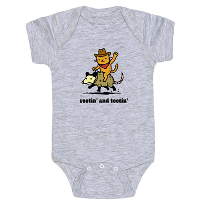 Rootin and Tootin Baby One-Piece