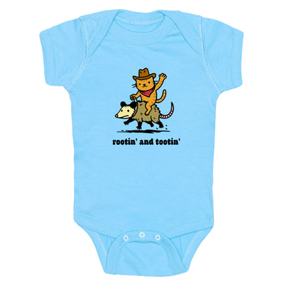 Rootin and Tootin Baby One-Piece
