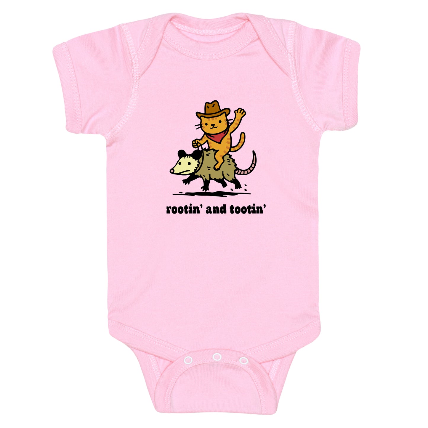 Rootin and Tootin Baby One-Piece
