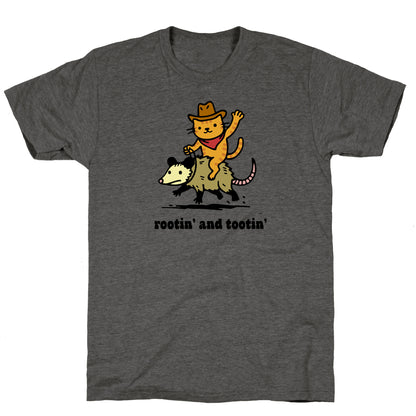 Rootin and Tootin Unisex Triblend Tee