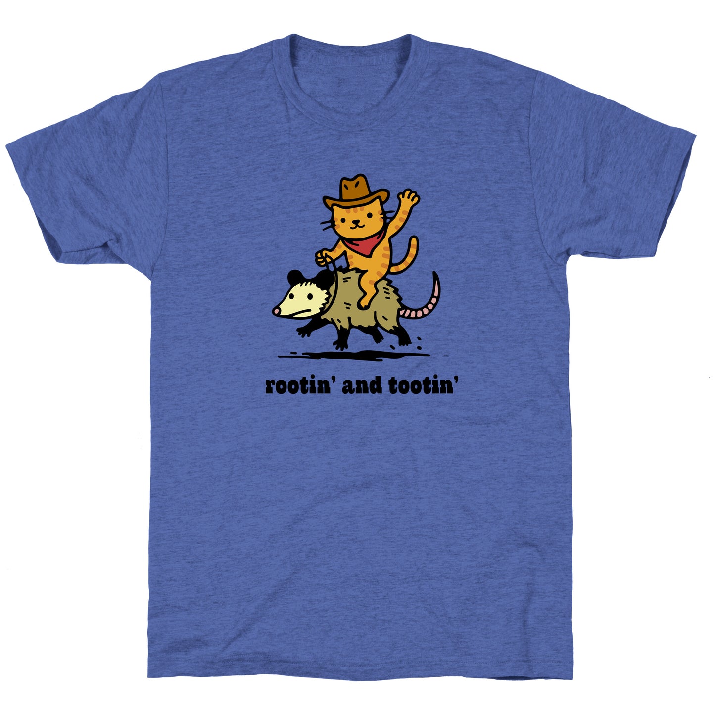 Rootin and Tootin Unisex Triblend Tee