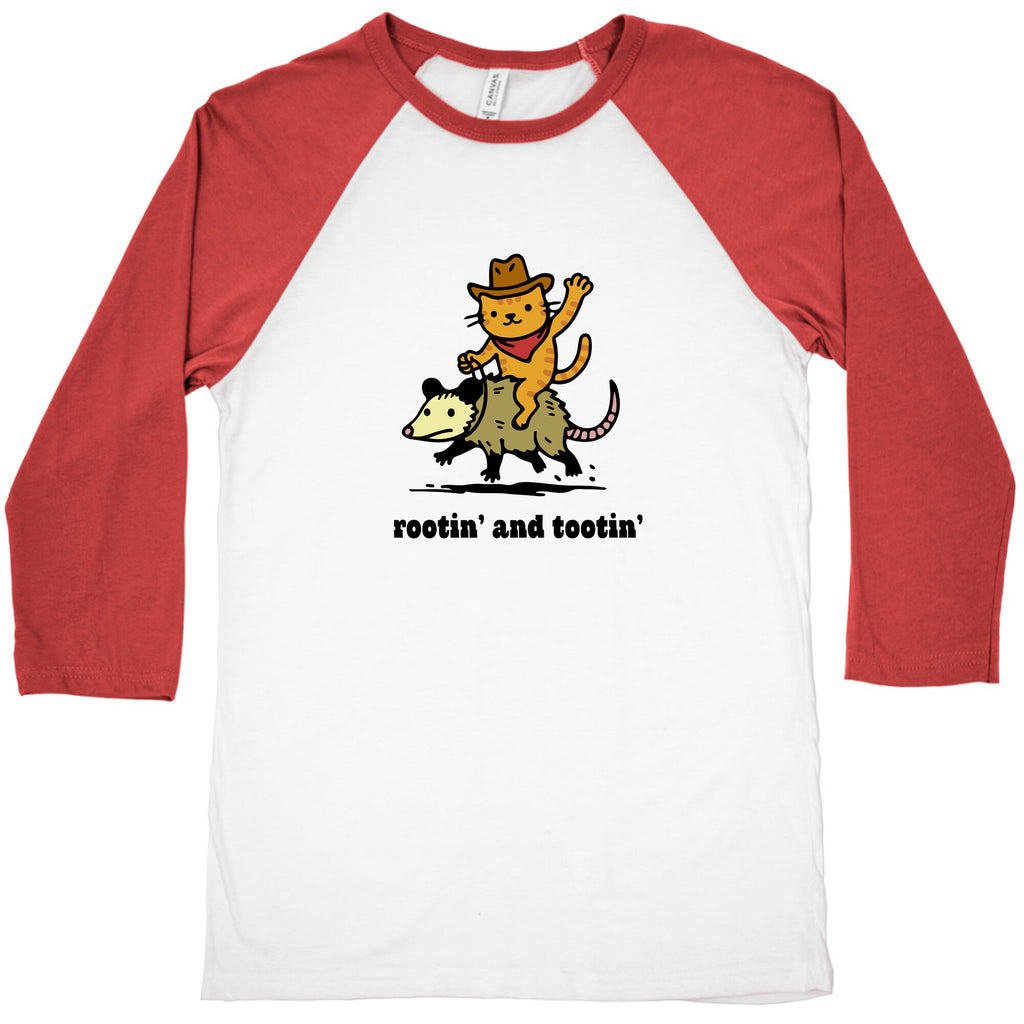 Rootin and Tootin Baseball Tee