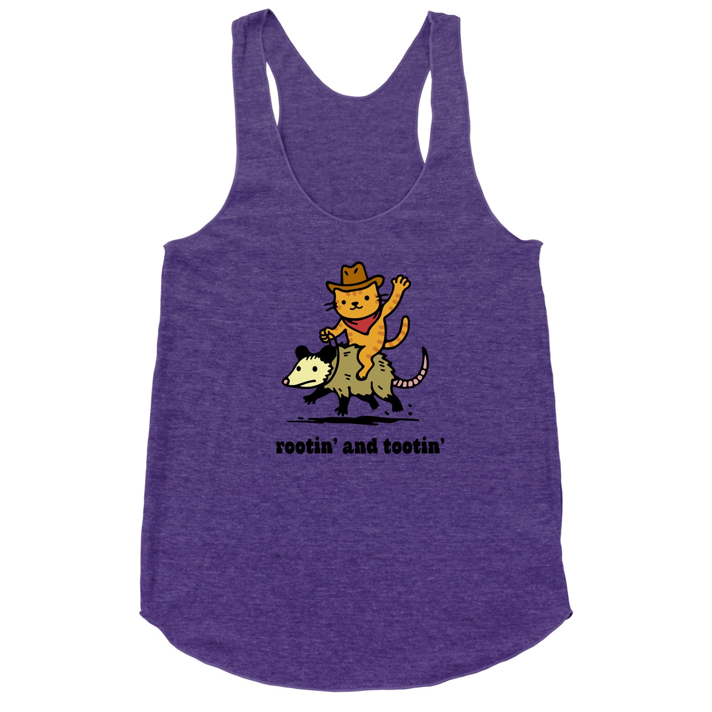 Rootin and Tootin Racerback Tank