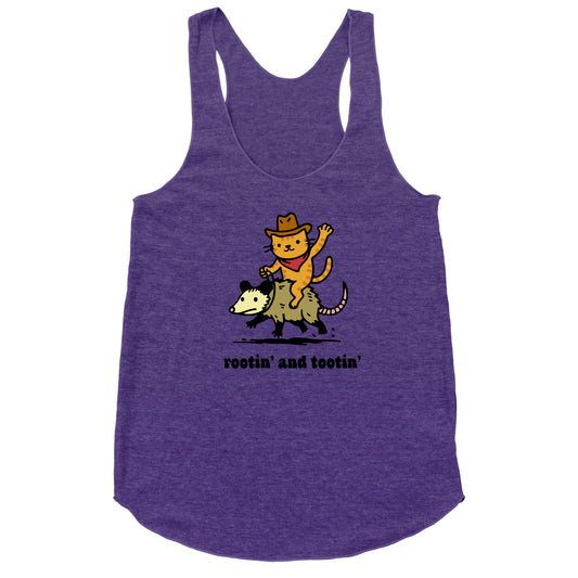 Rootin and Tootin Racerback Tank
