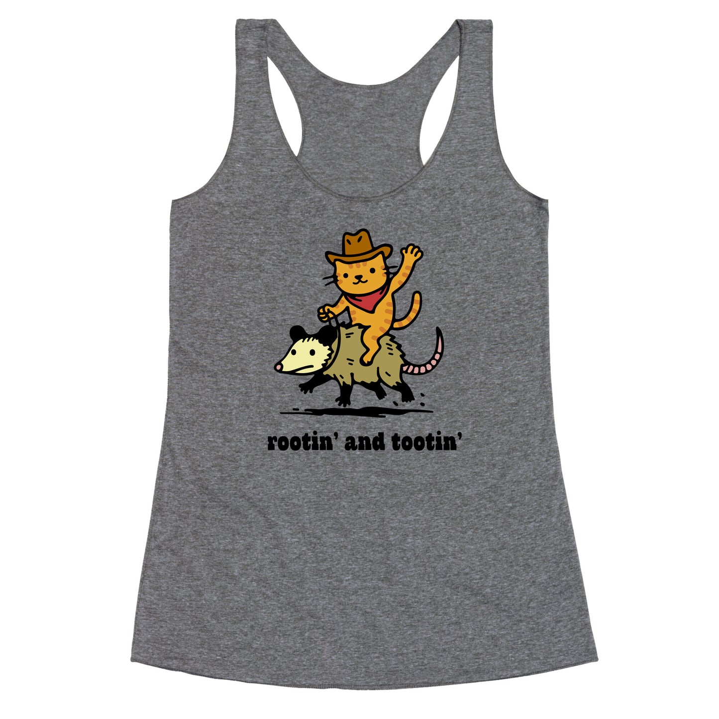 Rootin and Tootin Racerback Tank