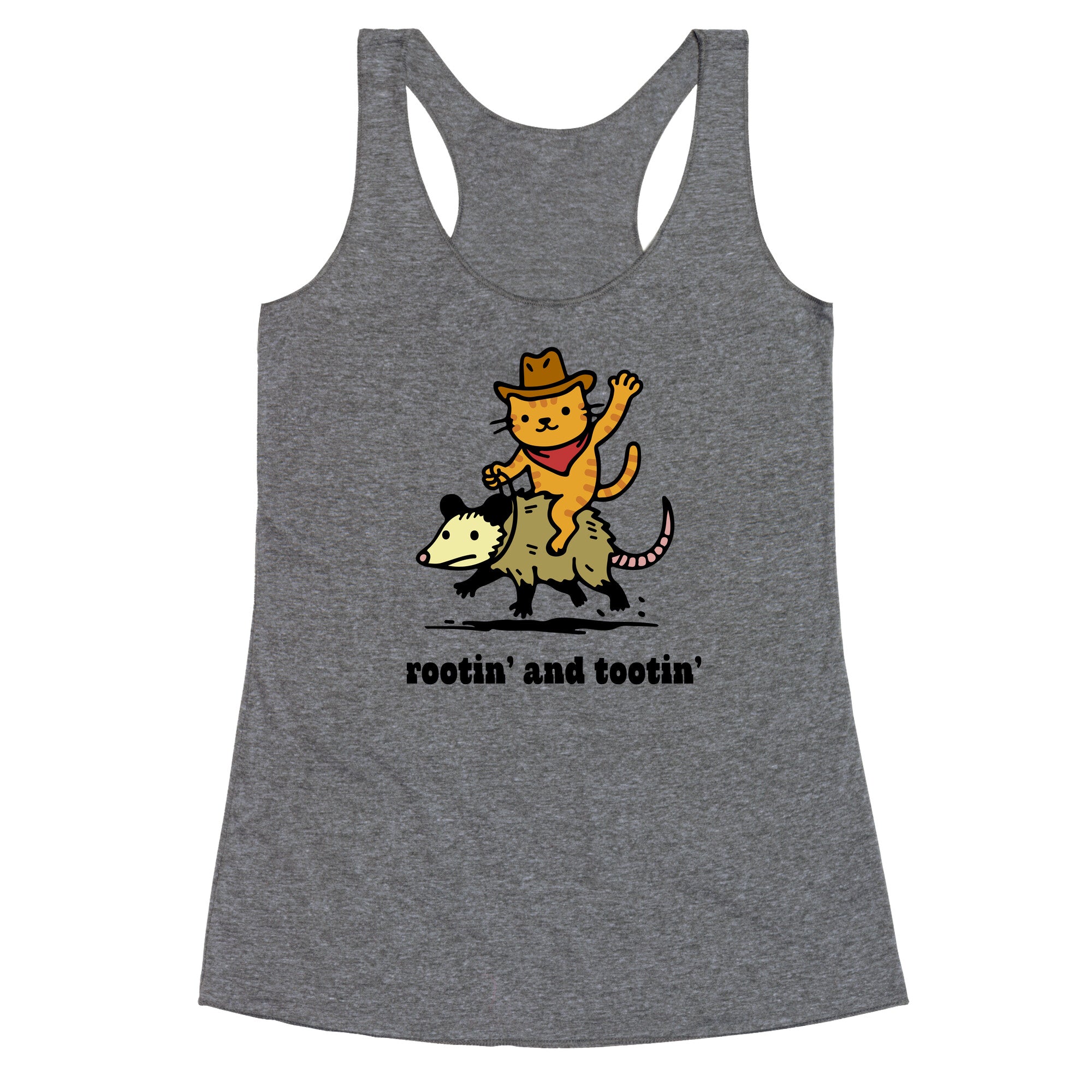 Rootin and Tootin Racerback Tank