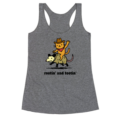 Rootin and Tootin Racerback Tank
