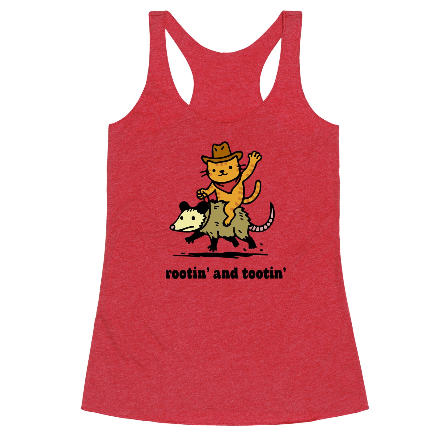 Rootin and Tootin Racerback Tank
