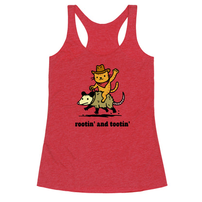 Rootin and Tootin Racerback Tank